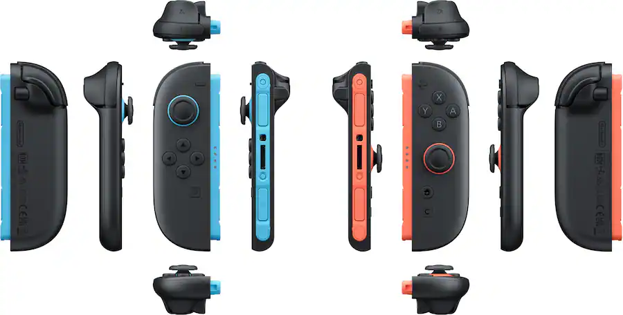 Nintendo Joy Con 2 (L)/(R) Light Blue/Light Red Multi BEEAJAAAA - Best Buy