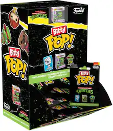 FUNKO BITTY POP!: Teenage Mutant Ninja Turtles 36PC PDQ (One Bitty Pop! Per Purchase) (TMNT) - Collectibles
