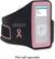 Front Standard. Belkin - Active Armband for 2nd-Generation Apple® iPod™ nano - Pink/Black.