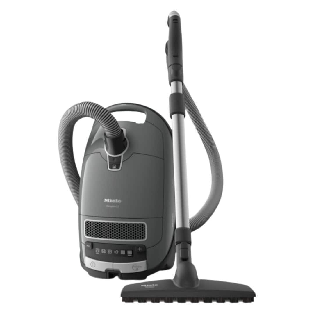 Miele - Complete C3 Canister Vacuum Cleaner Graphite Gray
