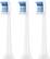 Angle. Philips Sonicare - ProResults Gum Health Brush Heads (3-Pack) - White.