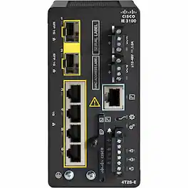 Cisco Consumer Products - Cisco Catalyst IE3100 Rugged Ethernet Switch - 4 Ports - Manageable - Gigabit Ethernet - 1000Base-T, 1000Base-X - 3 - Unknown