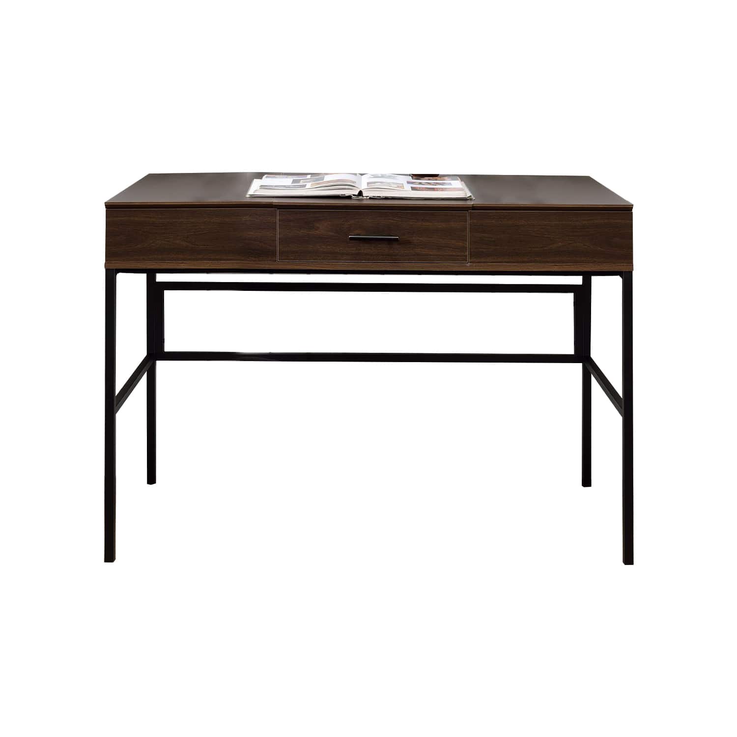 Manhattan Lane - Writing Desk with Lift Top Storage and USB Plugin - Brown
