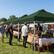 Alt View 3. Gymax - Gymax 10x10 FT Pop Up Canopy Tent 1-Person 1-Button Push Instant Setup w/ 4 Sandbags Green - Green.