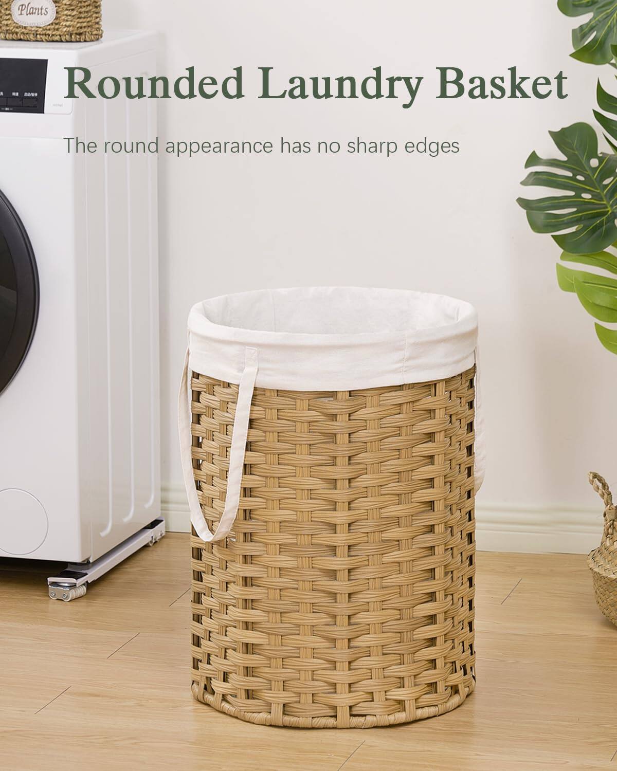 Rounded Laundry Basket

The round appearance has no sharp edges