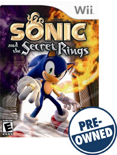  Sonic and the Secret Rings — PRE-OWNED - Nintendo Wii