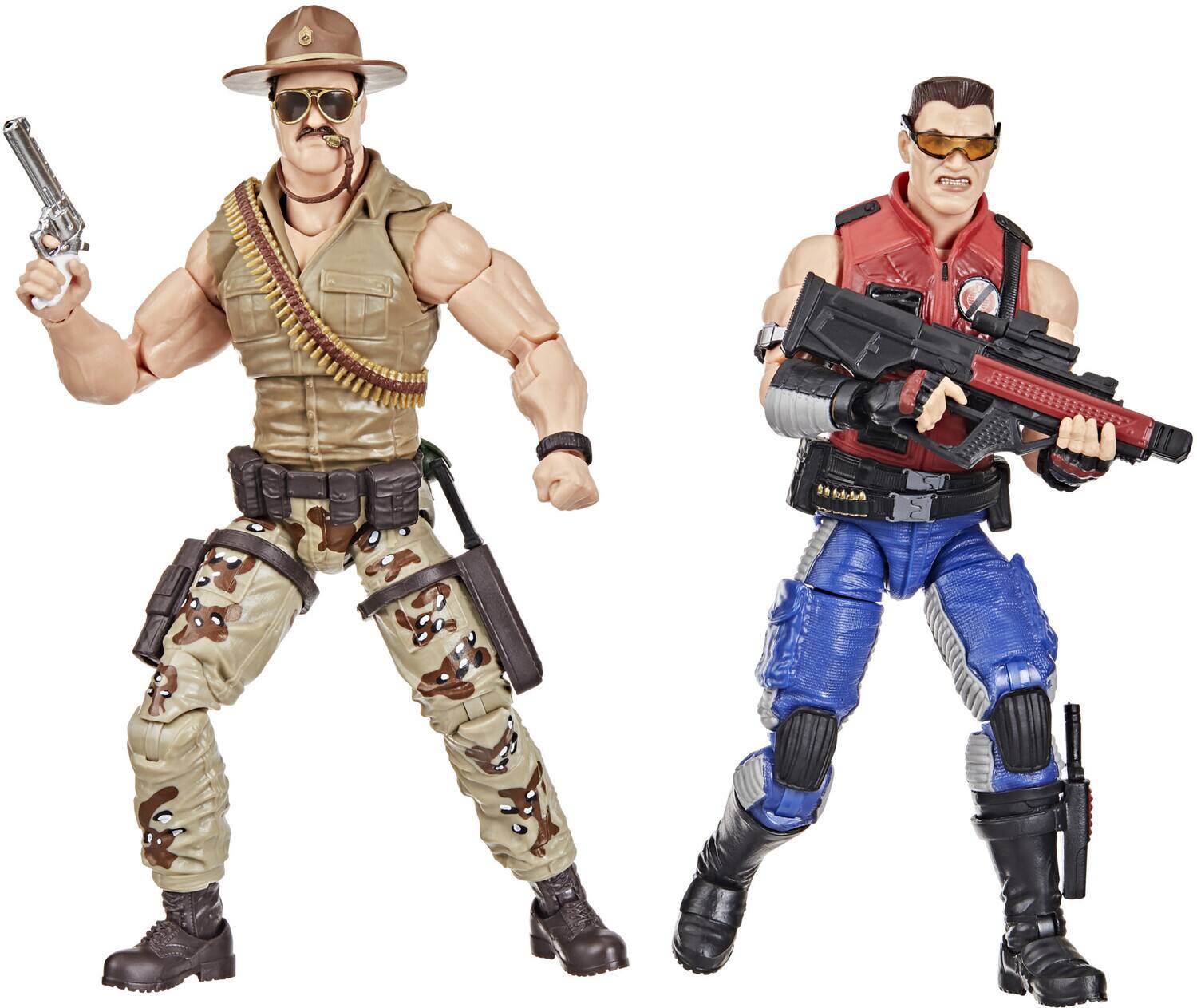 Alt View 1. Hasbro - G.I. Joe - Classified Series - #173, Sgt Slaughter & Felix "Mercer" Stratton Action Figure 2-Pack   - COLLECTIBLES - Multicolor.