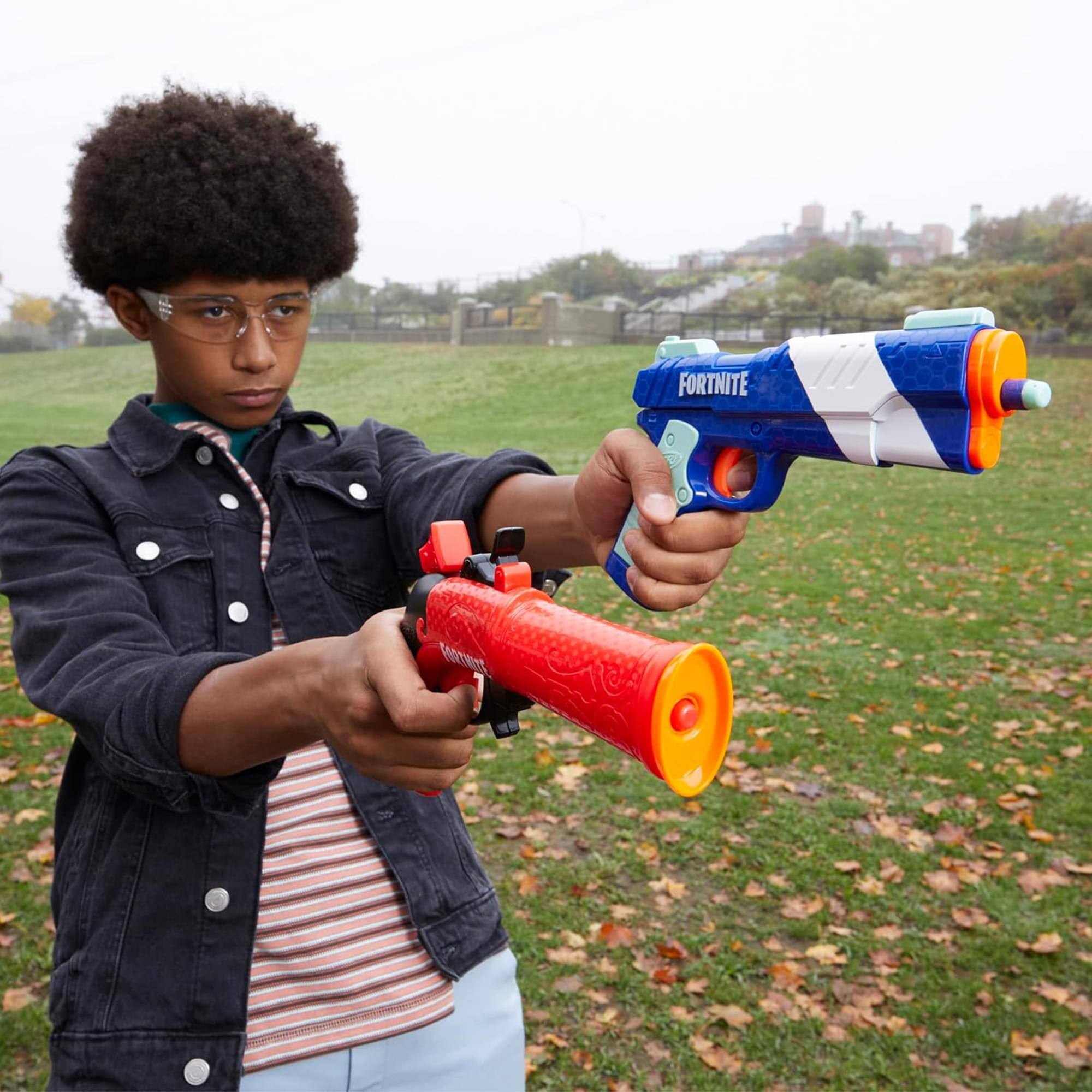 Hasbro Fortnite Nerf Dart Blaster Set | LP & Flint Knock Multi