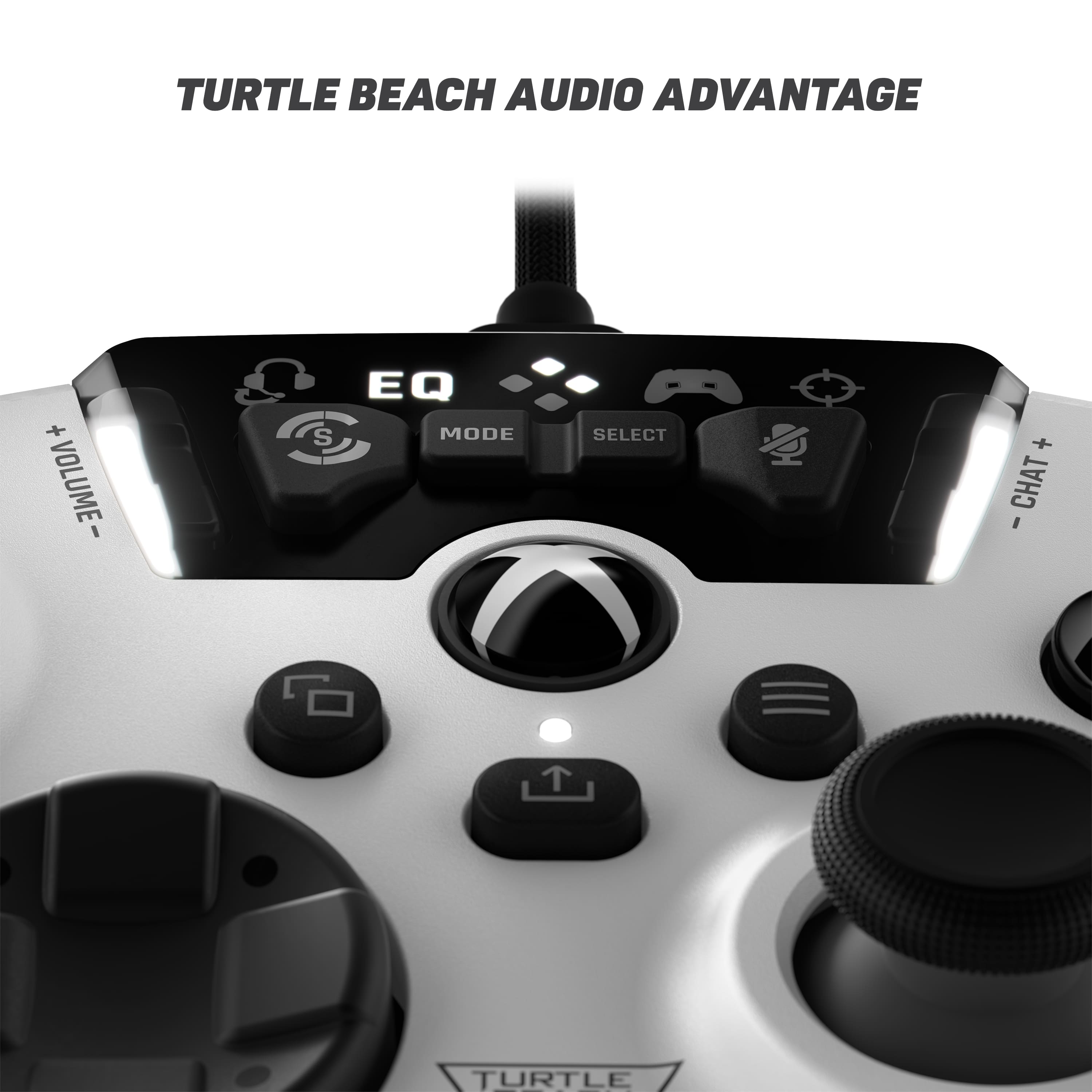 Turtle Beach Audio Advantage + Volume - S EQ Mode + Select + Chat