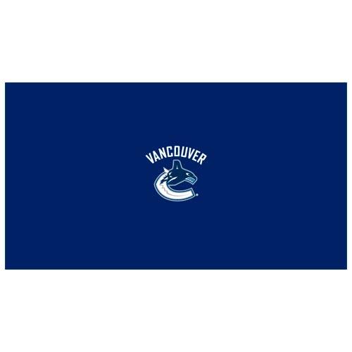 Alt View 1. Imperial - Vancouver Canucks 8' Billiard Cloth - Multicolor.