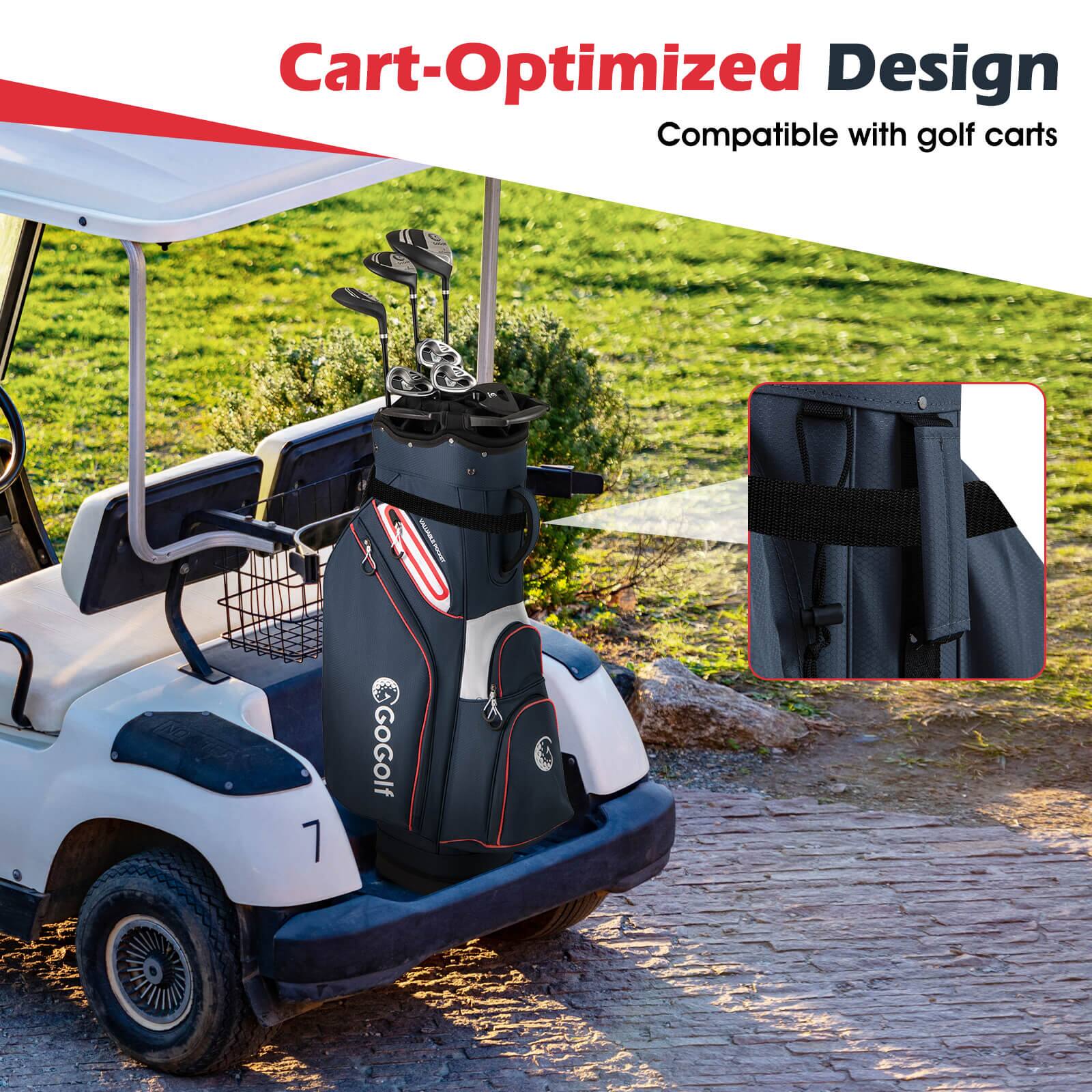 Cart-Optimized Design  
Compatible with golf carts