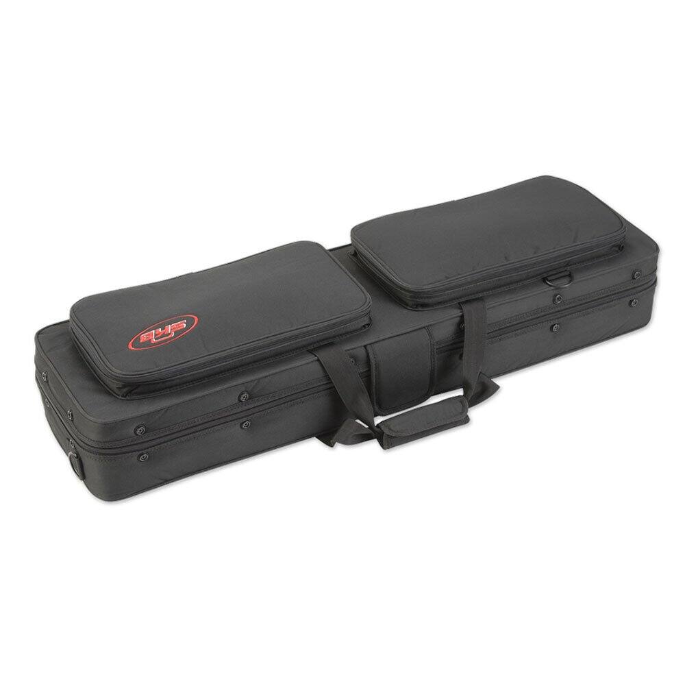 Alt View 4. SKB - SKB Cases 3409 Canvas Exterior and EPS Interior Hybrid Breakdown Shotgun Case - Black.