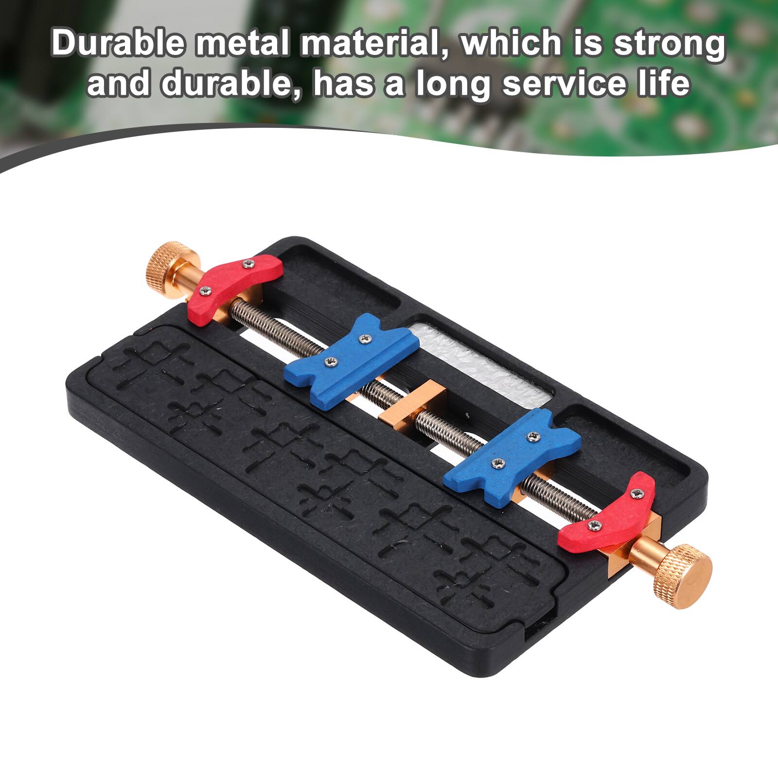 Durable metal material, which is strong and durable, has a long service life