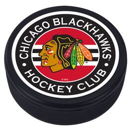 Mustang Drinkware - Chicago Blackhawks Striped Hockey Puck - Multicolor