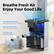 Breathe Fresh Air Enjoy Your Good Life
Activated Carbon Layer
Physically adsorbs smoke odors and fumes
Impressive Filter Layer
Filter harmful particles from the air
Pre-Filter Layer
Capture large particles such as dust, hair, dander, lint and fibers
