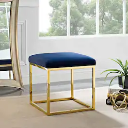 Anticipate Ottoman by Modway - EEI-2849-GLD-NAV
