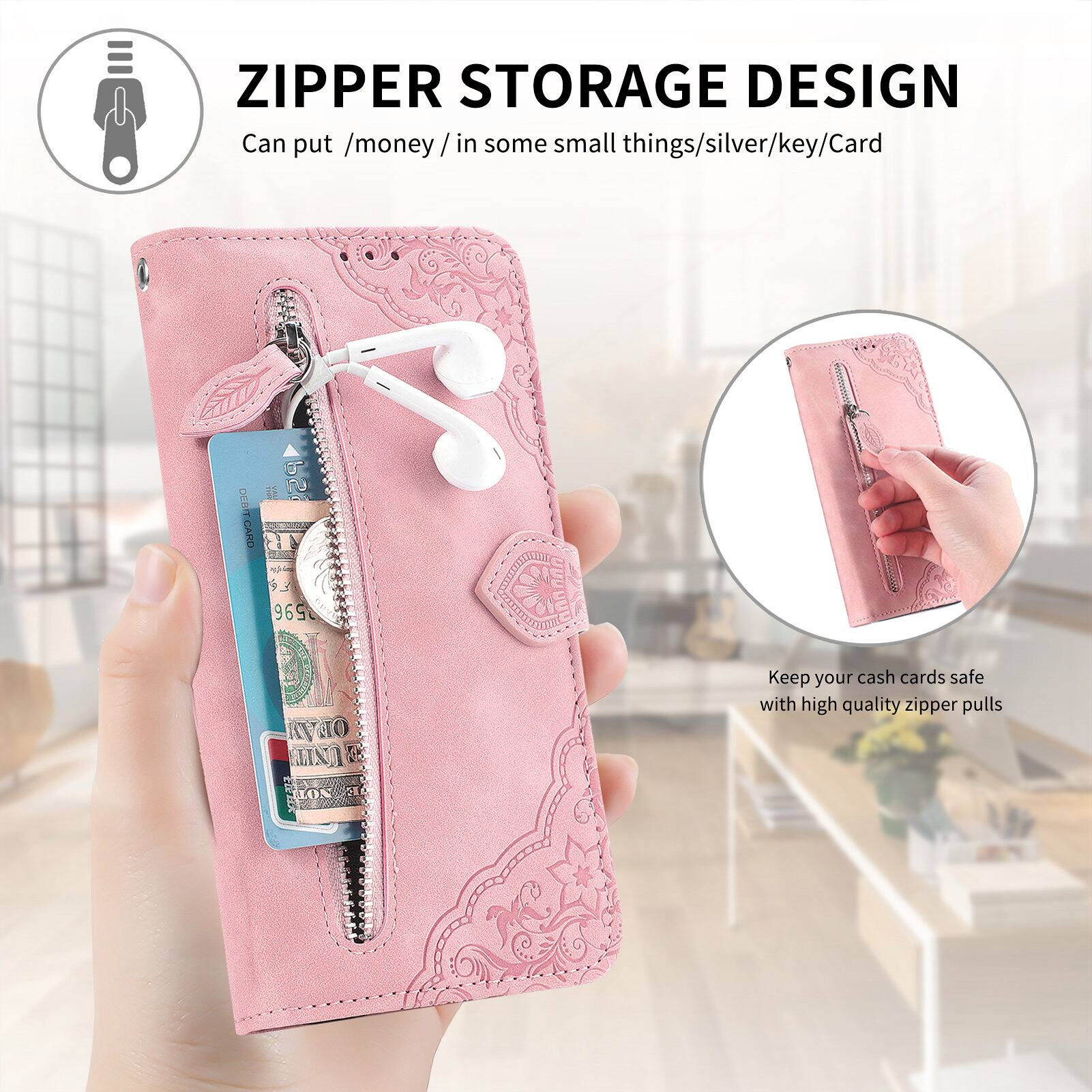 ZIPPER STORAGE DESIGN  
Can put /money / in some small things/silver/key/Card  

DEBT TCARD H 596 KAO MIG B LLON 2  

Keep your cash cards safe with high quality zipper pulls