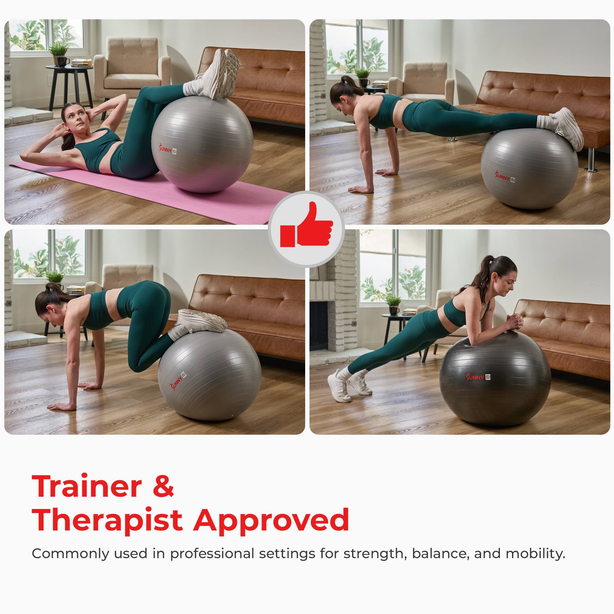 Trainer & Therapist Approved

Commonly used in professional settings for strength, balance, and mobility.
