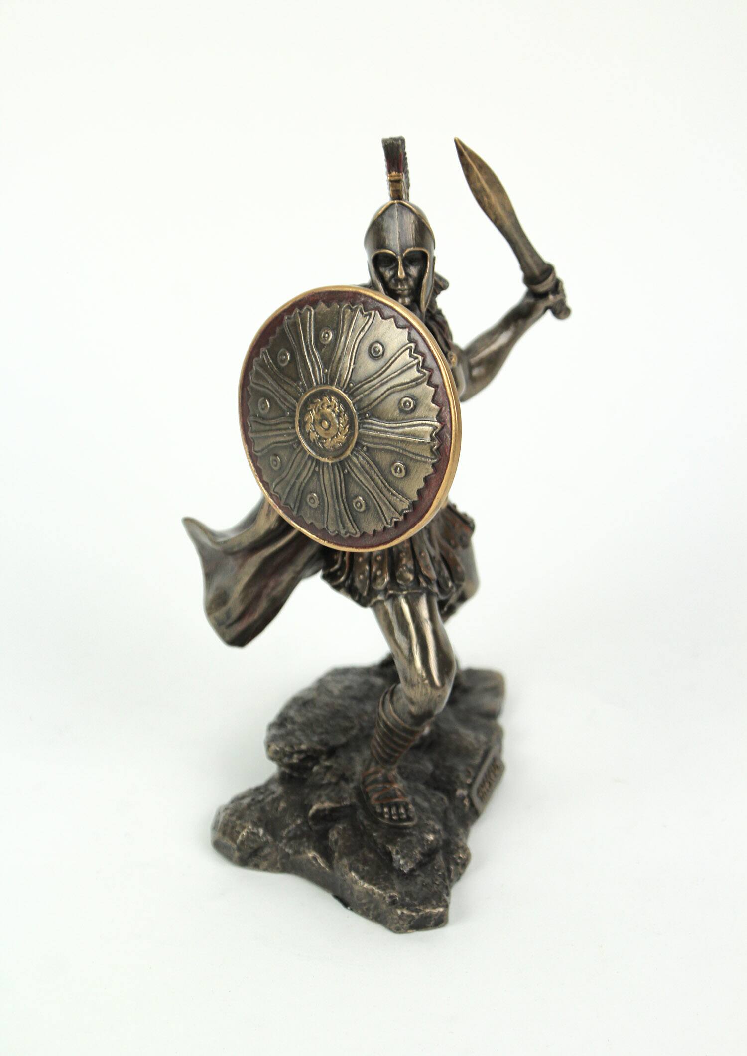 Alt View 1. Veronese Design - Theseus Greek Hero of Athens Bronze Finished Statue 8 Inches High - Bronze.