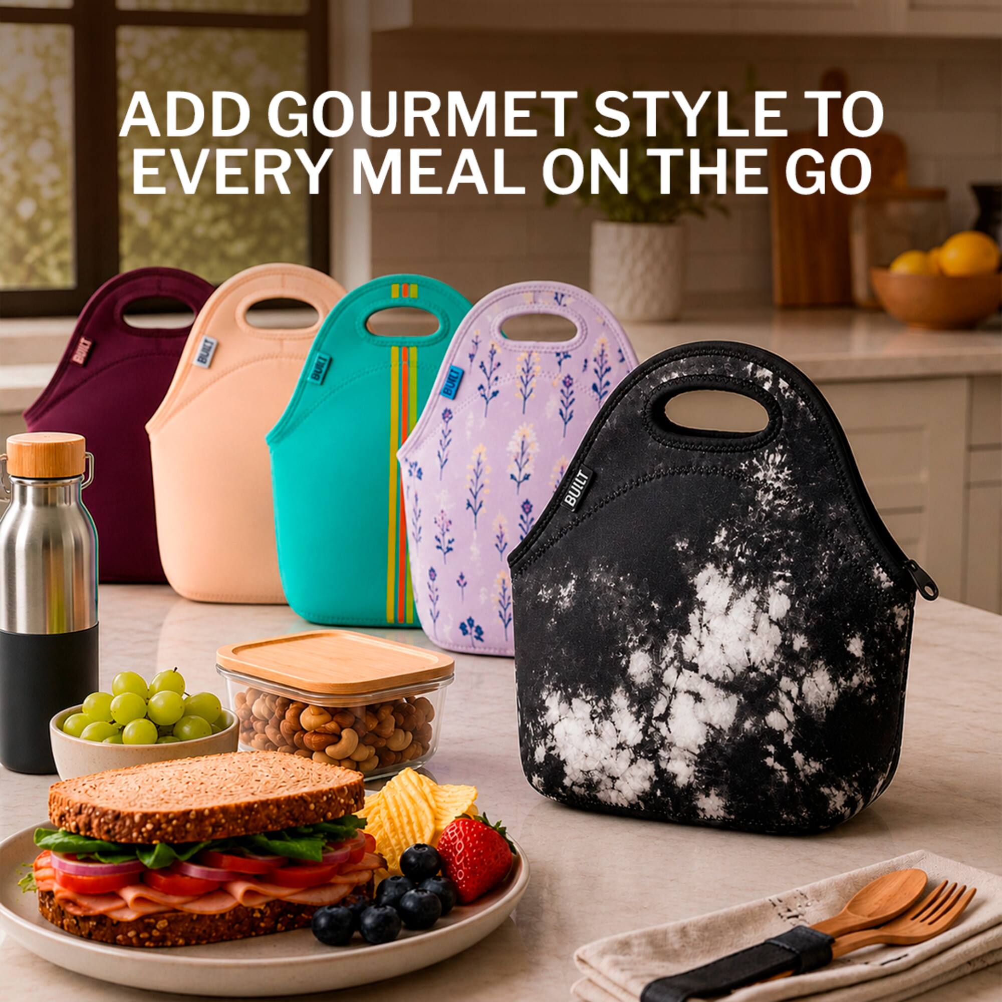 ADD GOURMET STYLE TO EVERY MEAL ON THE GO