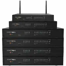 SonicWall - TZ380 Network Security/Firewall Appliance - Intrusion Prevention - 8 Port - Gigabit Ethernet, 5 Gigabit - Unknown