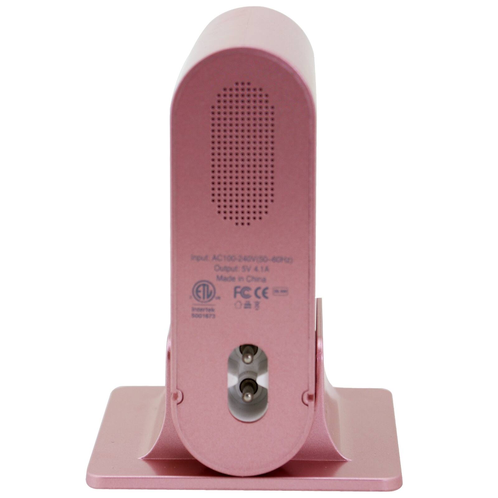 Input: AC100-240V(50-60Hz)
Output: SV 5V/4.1A
Made in China
ETL - FCCE
Intertal 001873