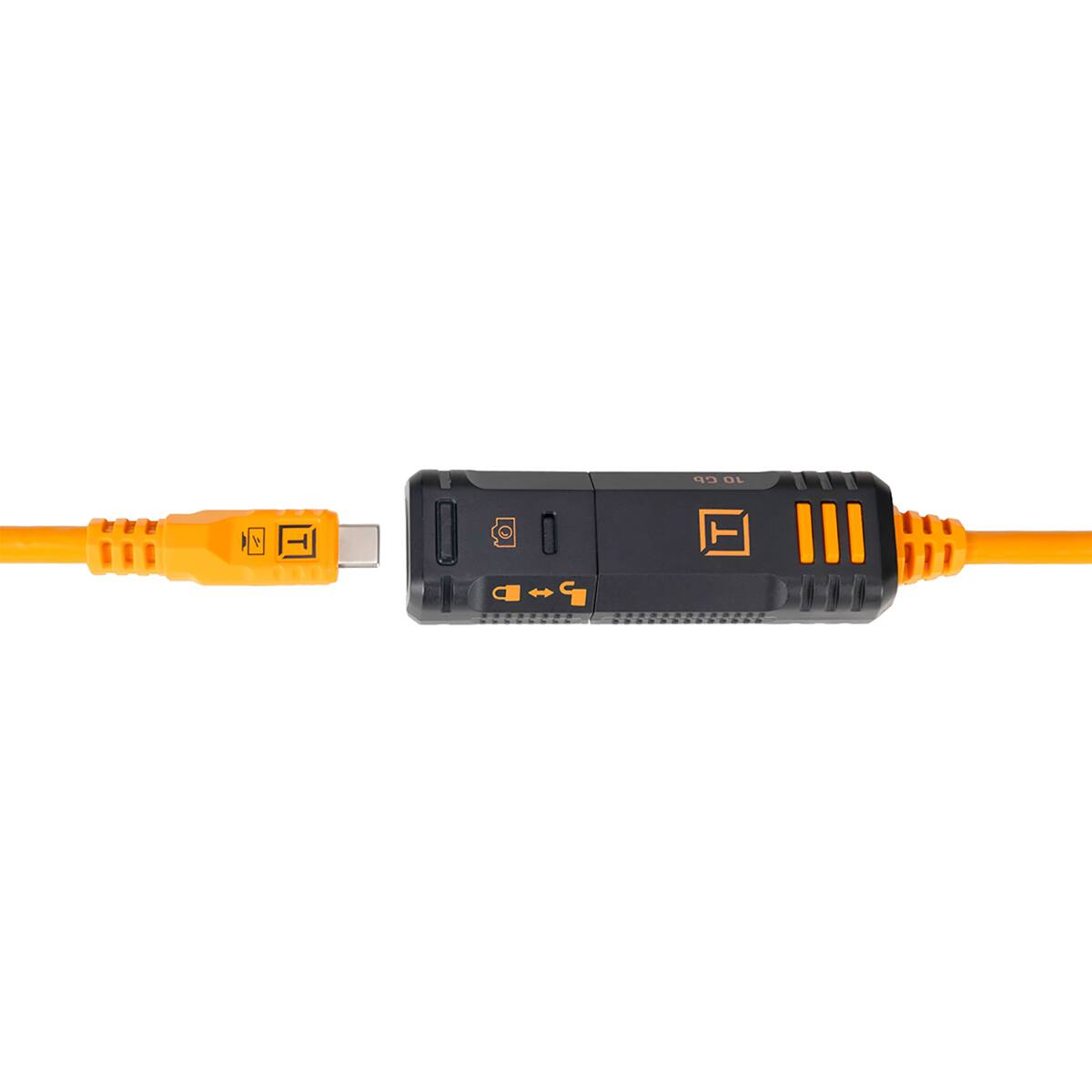Alt View 2. Tether Tools - Tether Tools TetherPro Optima 10G 16' USB-C TetherBoost Extension Cable.