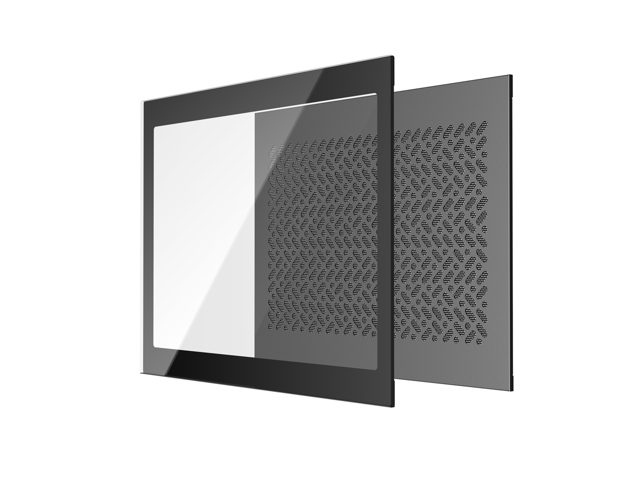 Alt View 3. Cooler Master - Cooler Master NR200P MAX V2 SFF with 280mm AIO, 850W SFX Gold, PCIe Gen4 Riser, Glass/Vented Panel - Black.