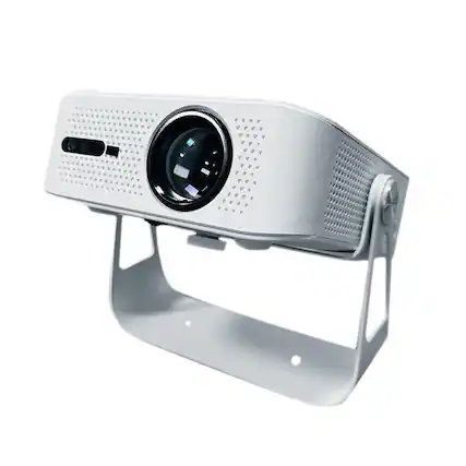 Front. Cluzine - 4K Ultra HD 1080P Portable Projector for Home Bedroom Theater.
