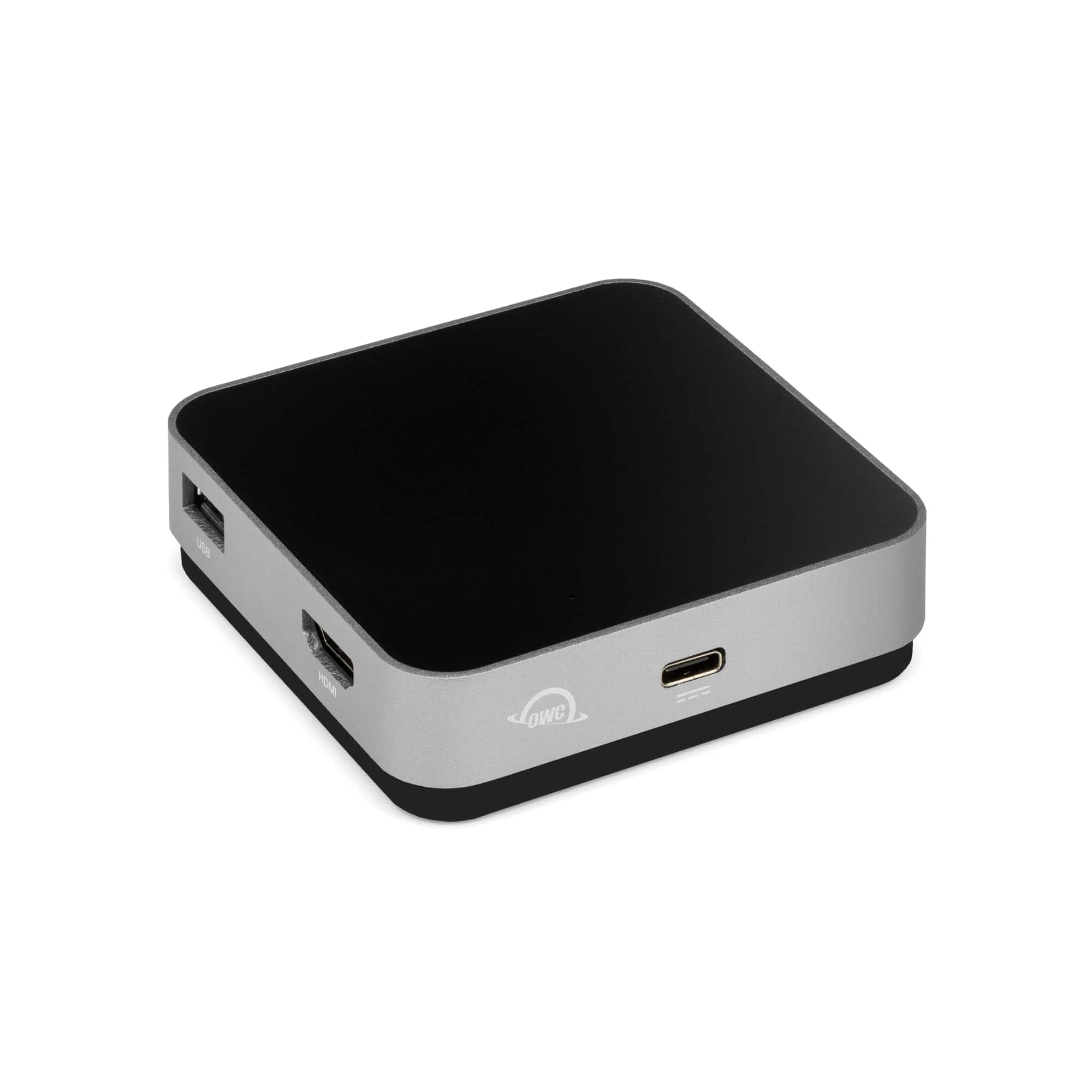 OWC - Travel Dock USB C 5-Port Docking Station, 100W Charging, 4K Resolution, Thunderbolt 3, HDMI 2.0, and SD Card