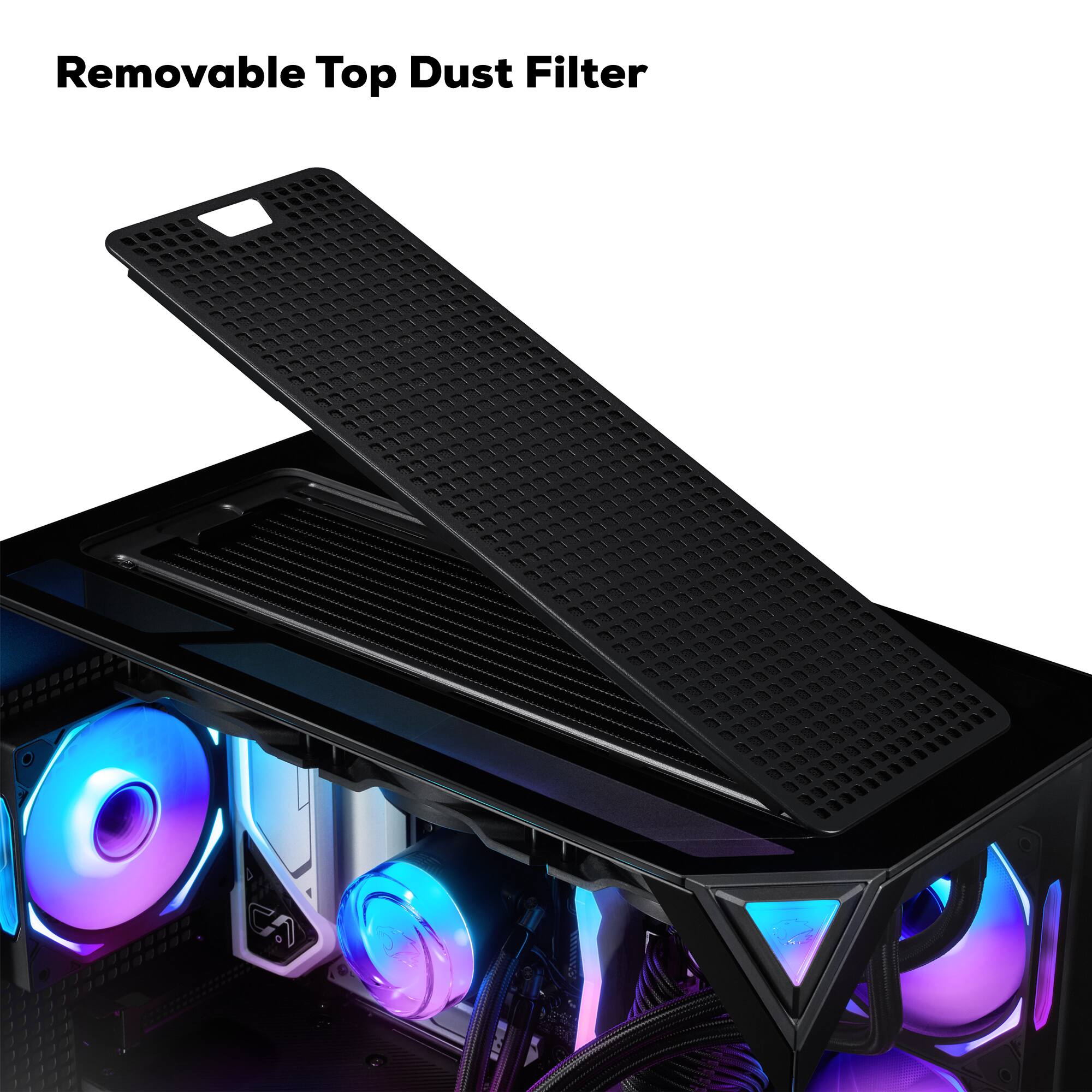 Removable Top Dust Filter