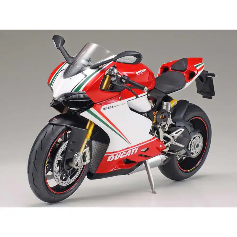 Remote Stand Cycle Model Kit Ducati 1199 Panigale S Motorcycle 1/12 Scale Model by Tamiya ...