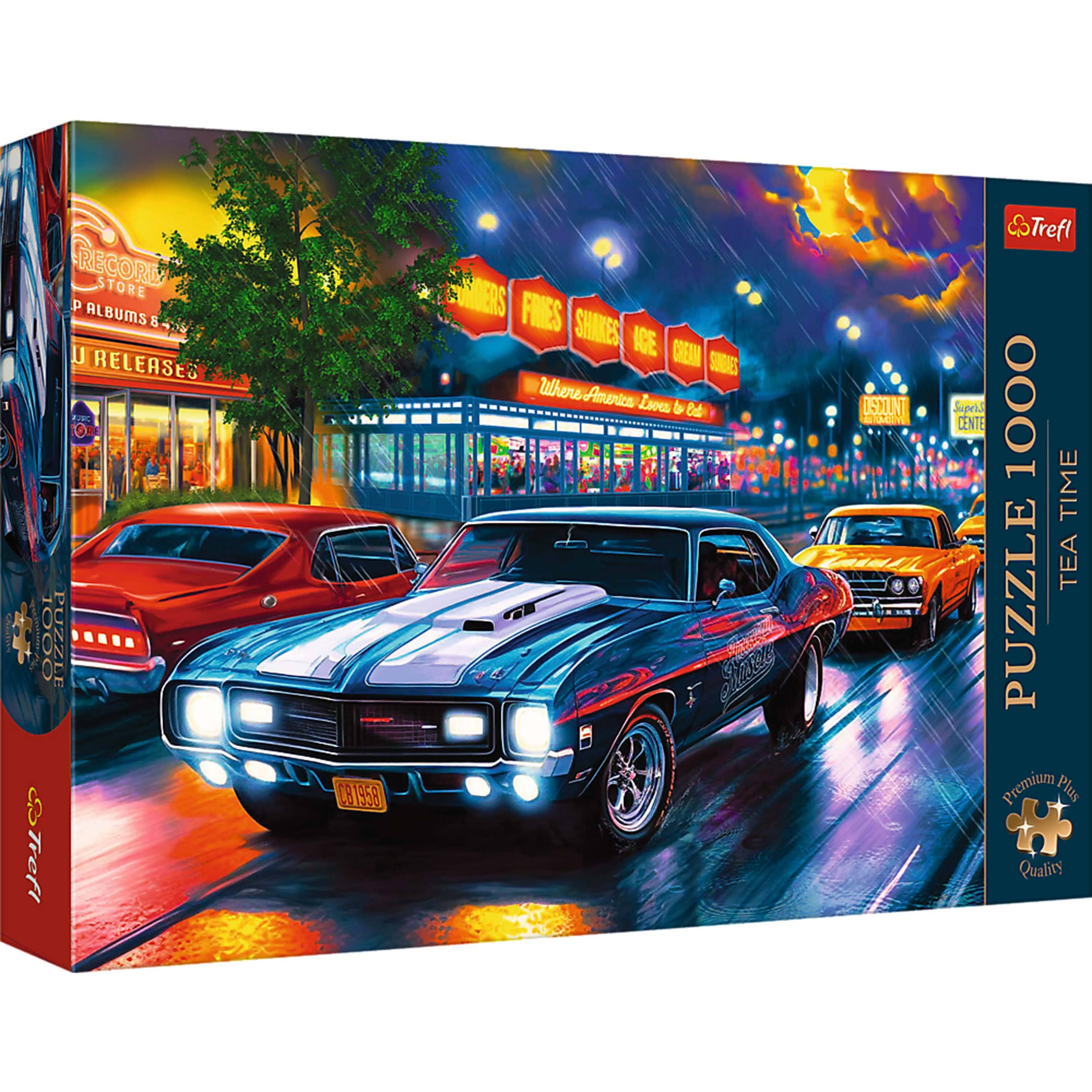 Trefl - Premium Plus Tea Time: Night Drive 1000 Piece Puzzle
