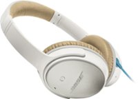 Angle Zoom. Bose - QuietComfort® 25 Acoustic Noise Cancelling™ Headphones (iOS) - White.