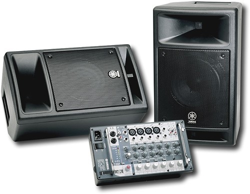  Yamaha - STAGEPAS 300 Portable PA Speaker System (Pair) - Black