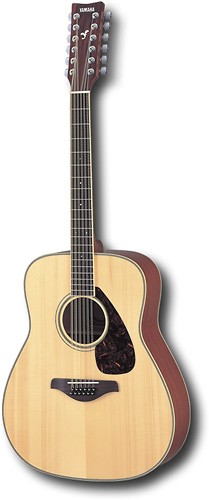Best Buy: Yamaha 12-String Full-Size Acoustic Folk Guitar Natural FG720S-12