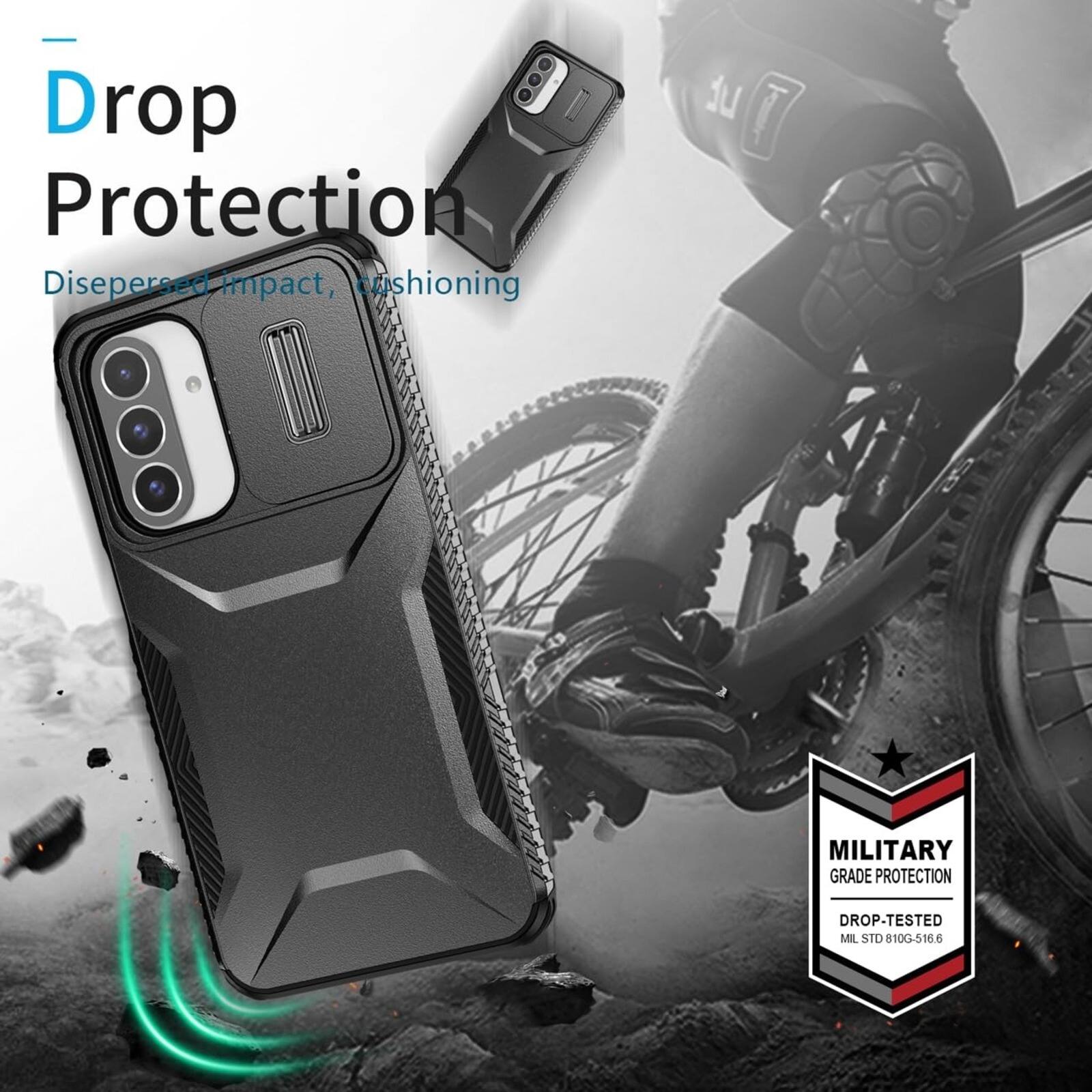 Drop Protection  
Dispersed Impact, Cushioning  

14  
MILITARY GRADE PROTECTION  
DROP-TESTED MIL STD 810G-516.6
