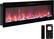 Angle. GARVEE - 60 Inch Electric Fireplace Recessed Wall Mounted 750/1500w Heater WiFi Alexa Compatible.