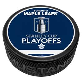 Mustang Drinkware - Toronto Maple Leafs 2023 Stanley Cup Playoffs Hockey Puck - Blue