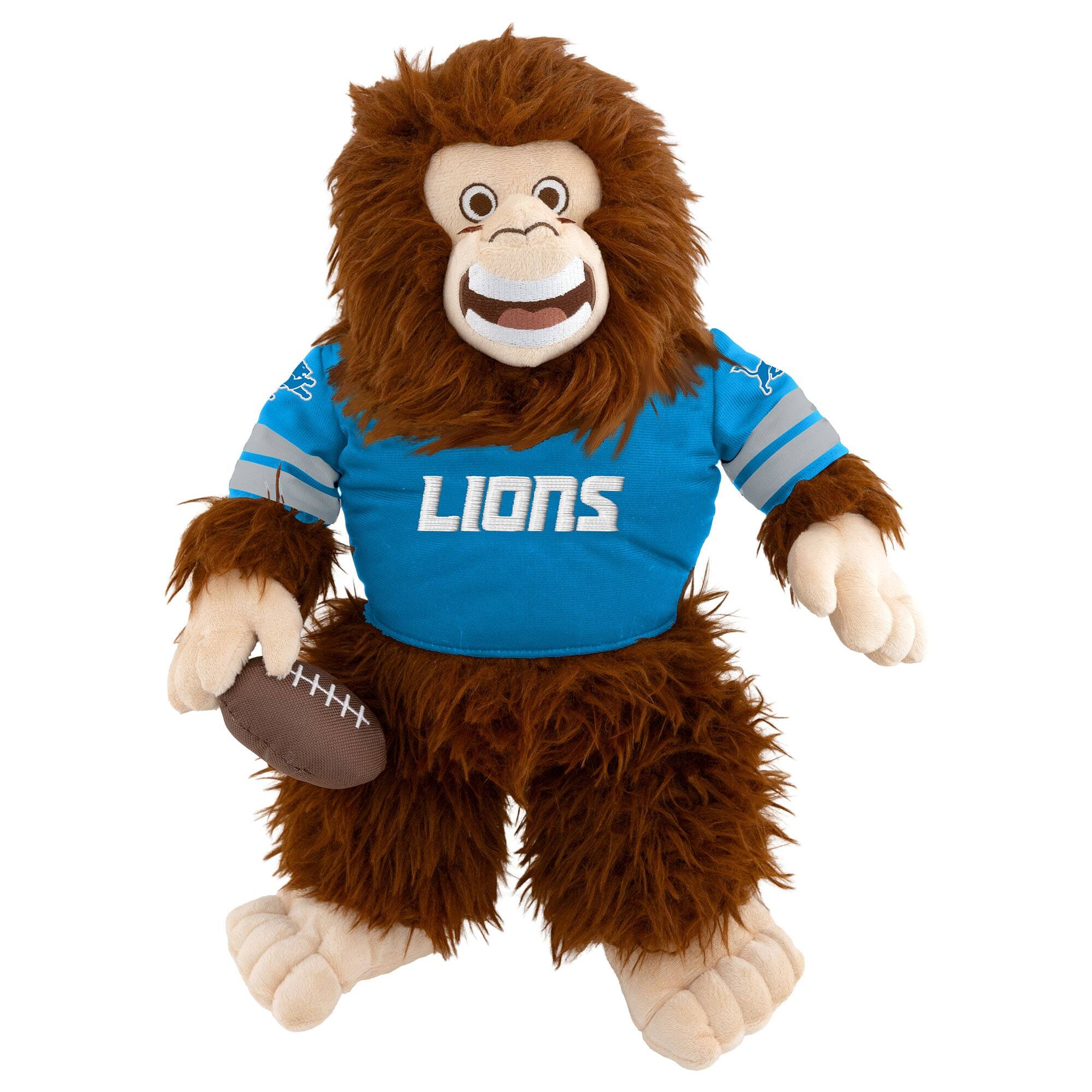 Alt View 1. Sporticulture - Detroit Lions 14" Big Footballer Premium Plush - Multicolor.