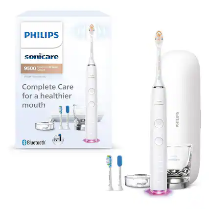 PHILIPS sonicare
9500 DiamondClean Smart
Power toothbrush
Complete Care for a healthier mouth
Bluetooth
No.1