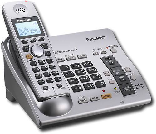 Angle Standard. Panasonic - 5.8GHz Expandable Cordless Phone System.