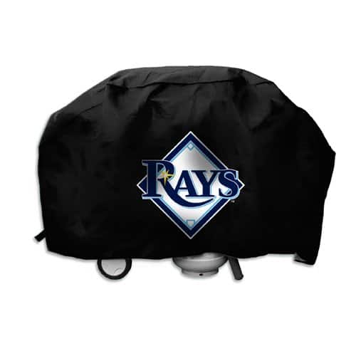Rico Industries - Tampa MLB Basball Bay Rays DELUXE Heavy Duty BBQ Barbeque Grill Cover - Multi