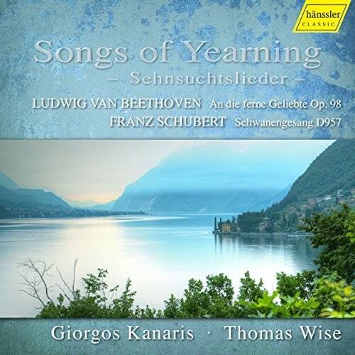 Songs of Yearning  
— Sehnsuchtslieder —  

LUDWIG VAN BEETHOVEN  
An die ferne Geliebte Op. 98  

FRANZ SCHUBERT  
Schwanengesang D957  

Giorgos Kanaris • Thomas Wise  

hänssler CLASSIC