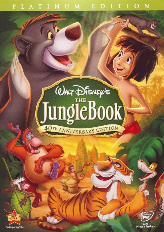  The Jungle Book [40th Anniversary Edition] [2 Disc Platinum Edition] [DVD] [1967]