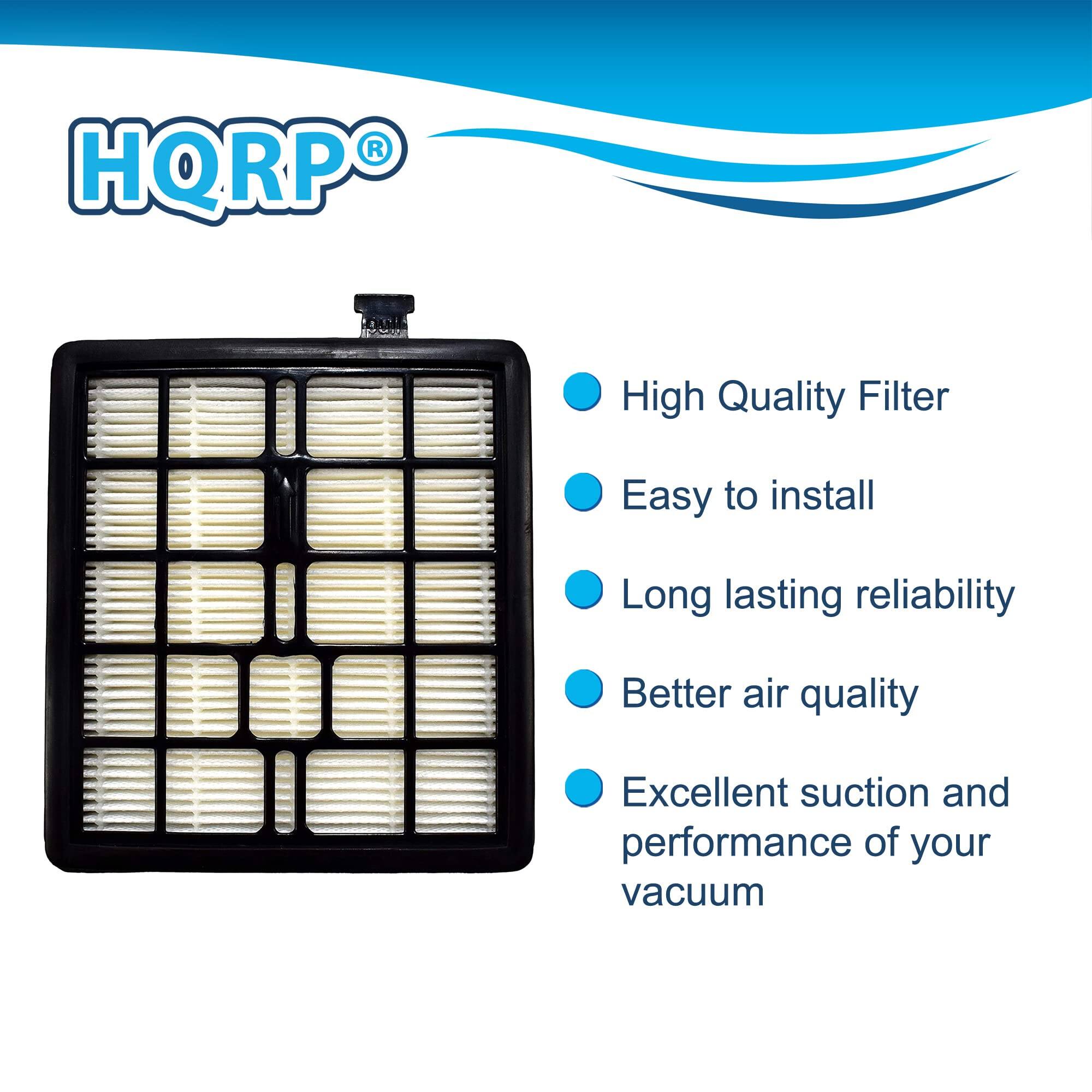 HQRP®

- High Quality Filter
- Easy to install
- Long lasting reliability
- Better air quality
- Excellent suction and performance of your vacuum