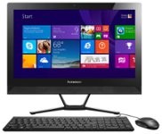 Front Zoom. Lenovo - 21.5" Touch-Screen All-In-One - AMD A8-Series - 8GB Memory - 2TB Hard Drive - Black.