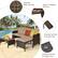Exquisite rattan weaving, Bottom Triangular Structure, Anti-slip Foot Pad to Protect Floor, Anti-slip Foot Pad to Protect Floor