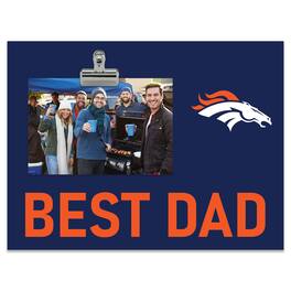 Fan Creations - 8" x 10.5" Briteline Best Dad Clip Frame - Multicolor