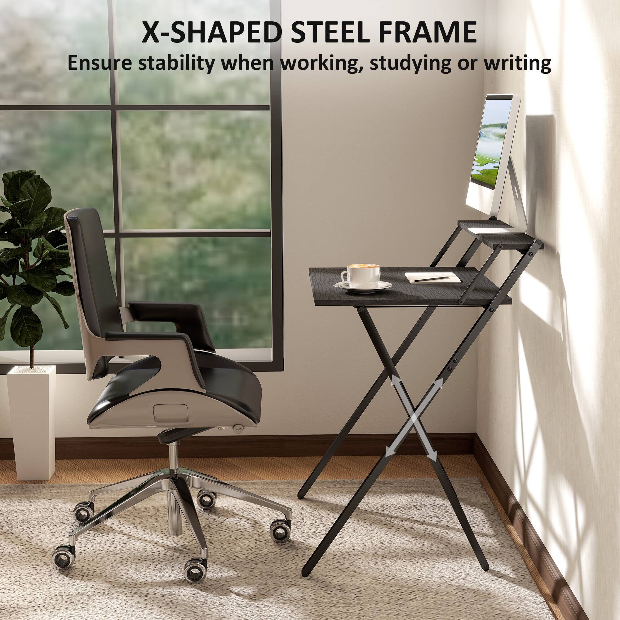 X-SHAPED STEEL FRAME
Ensure stability when working, studying or writing